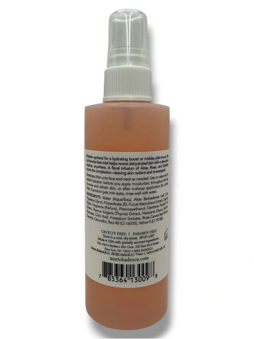 Mario Badescu Facial Spray Aloe Herbs & Rosewater 4 oz Hydrating Mist